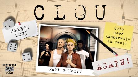 Clou - Roll & Heist Again! erscheint im Herbst 2023